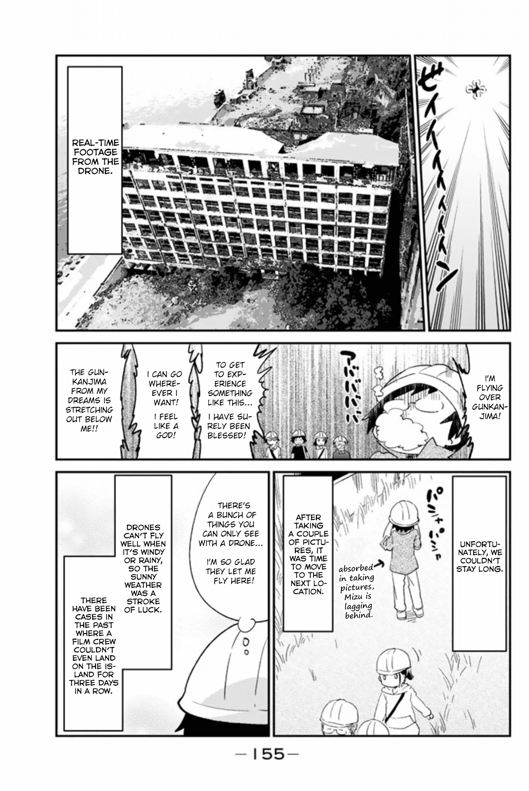 Dansan Joshi Chapter 49.1 page 9 - Chapter 49.1: Mizu Asato Goes To Battleship Island