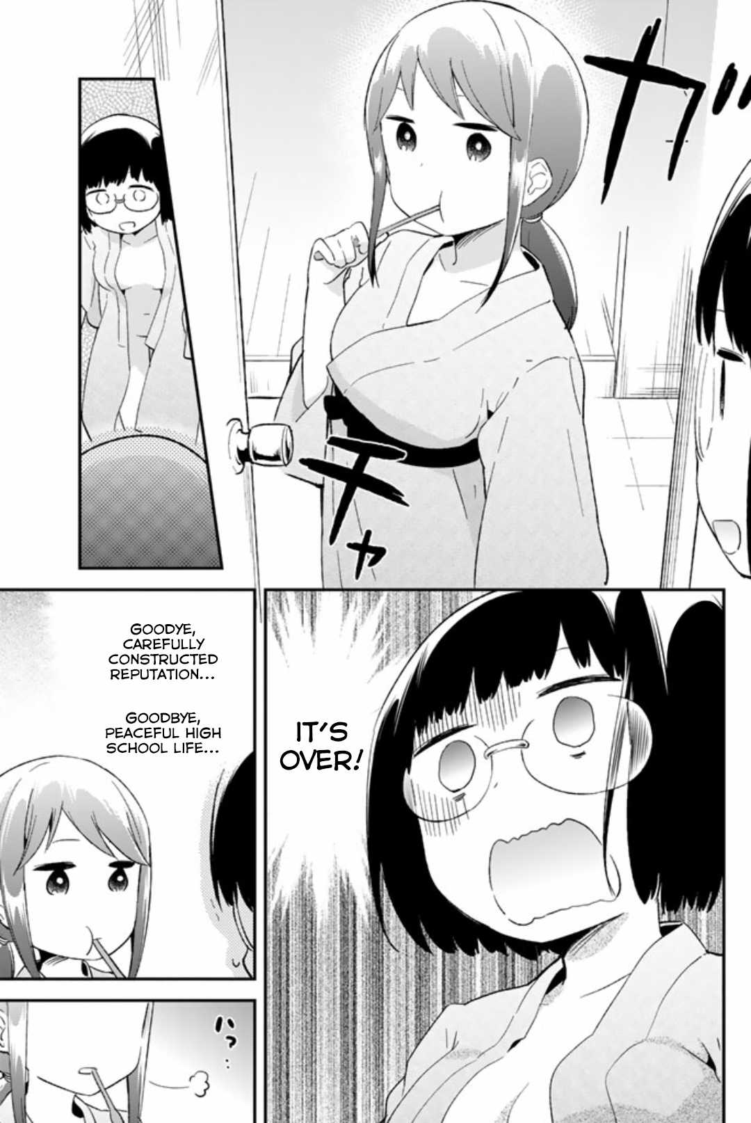 Dansan Joshi Chapter 49 page 13 - Chapter 49: The Trip At Night