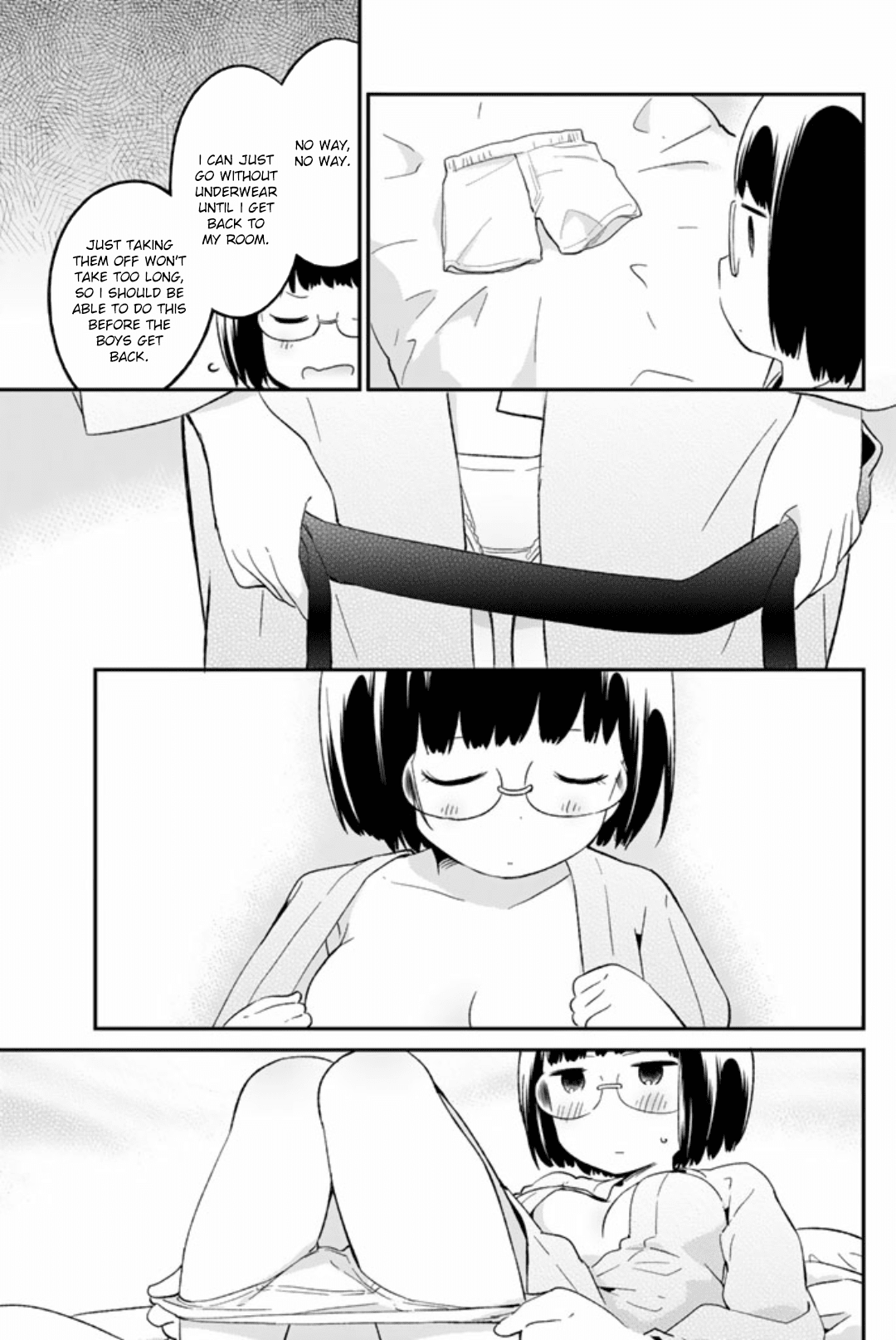 Dansan Joshi Chapter 49 page 3 - Chapter 49: The Trip At Night
