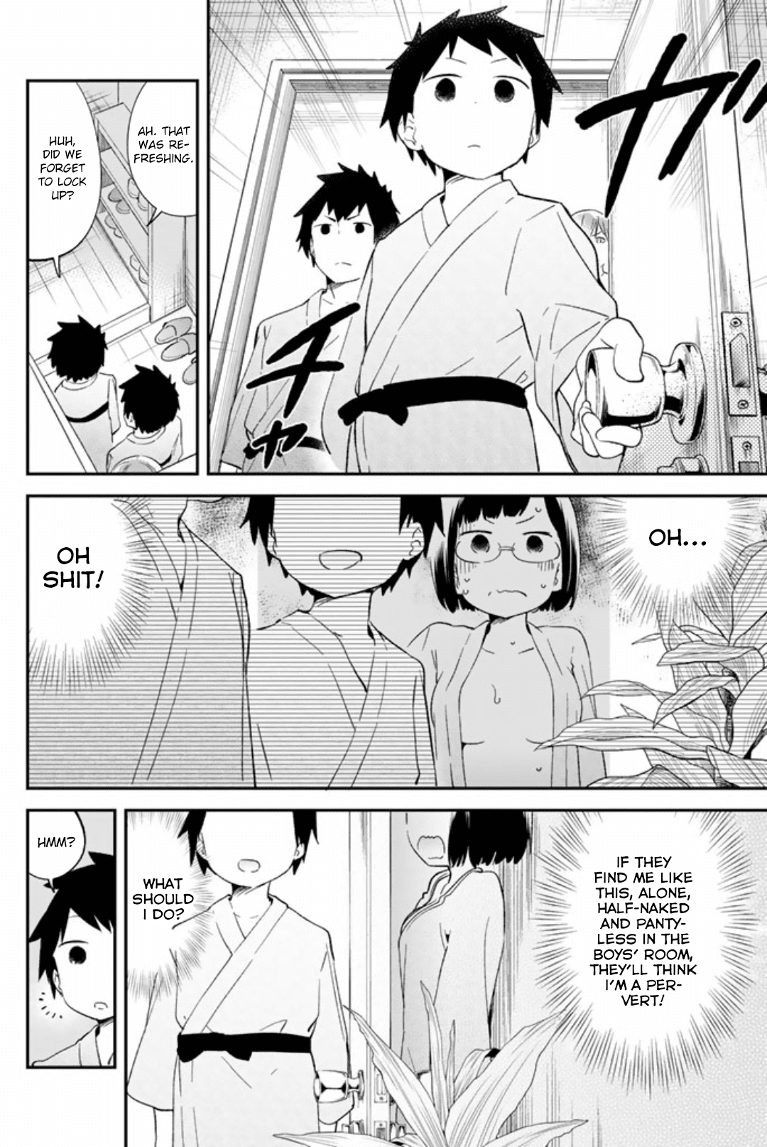 Dansan Joshi Chapter 49 page 4 - Chapter 49: The Trip At Night