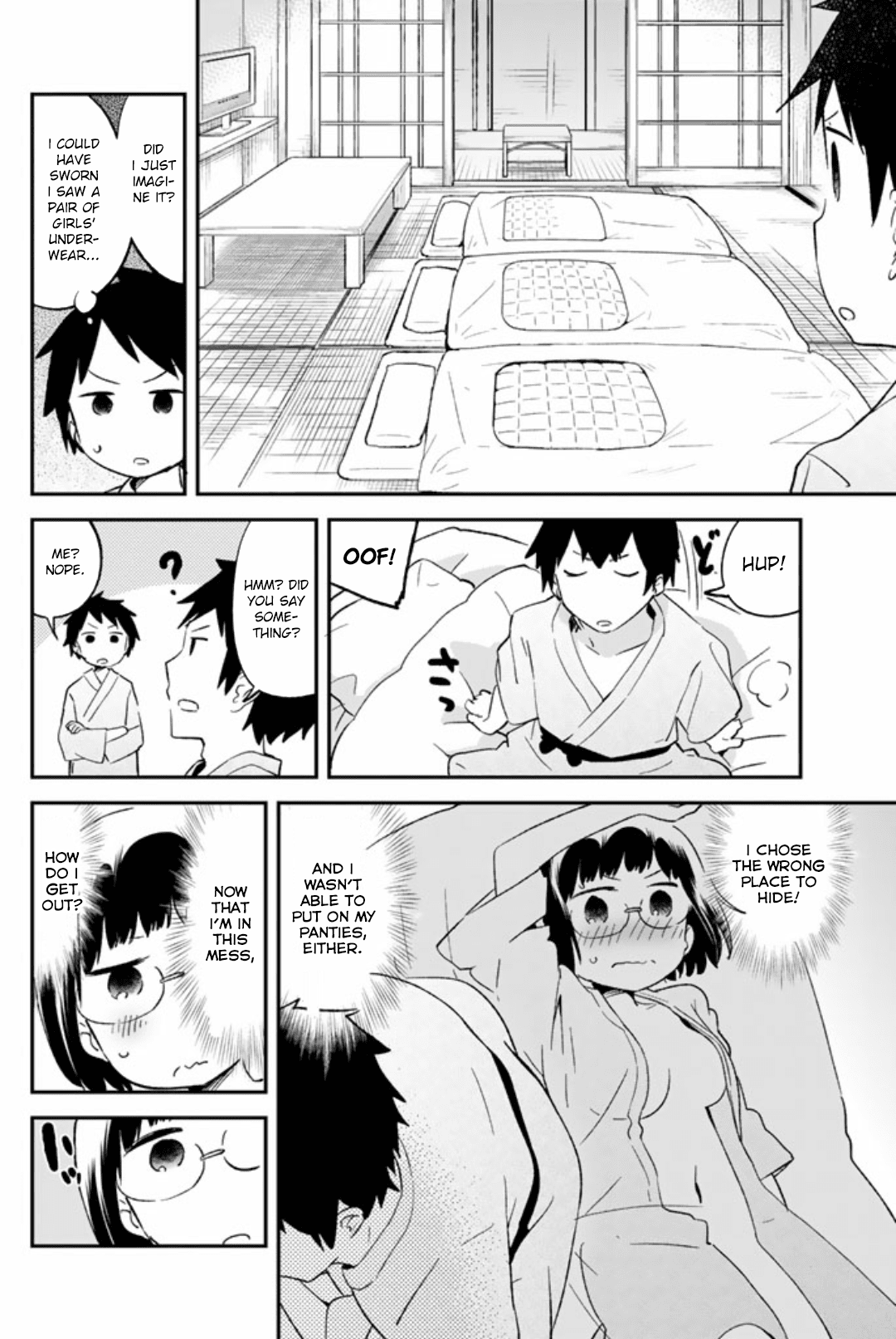 Dansan Joshi Chapter 49 page 6 - Chapter 49: The Trip At Night