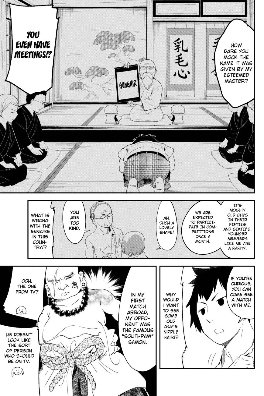 Dansan Joshi Chapter 5 page 6 - Chapter 5 : A Super-Popular Training Game!?