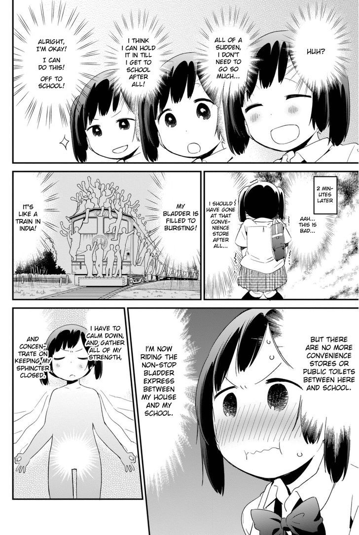 Dansan Joshi Chapter 8 page 2 - Chapter 8 : A Flower Bed In The Toilet!
