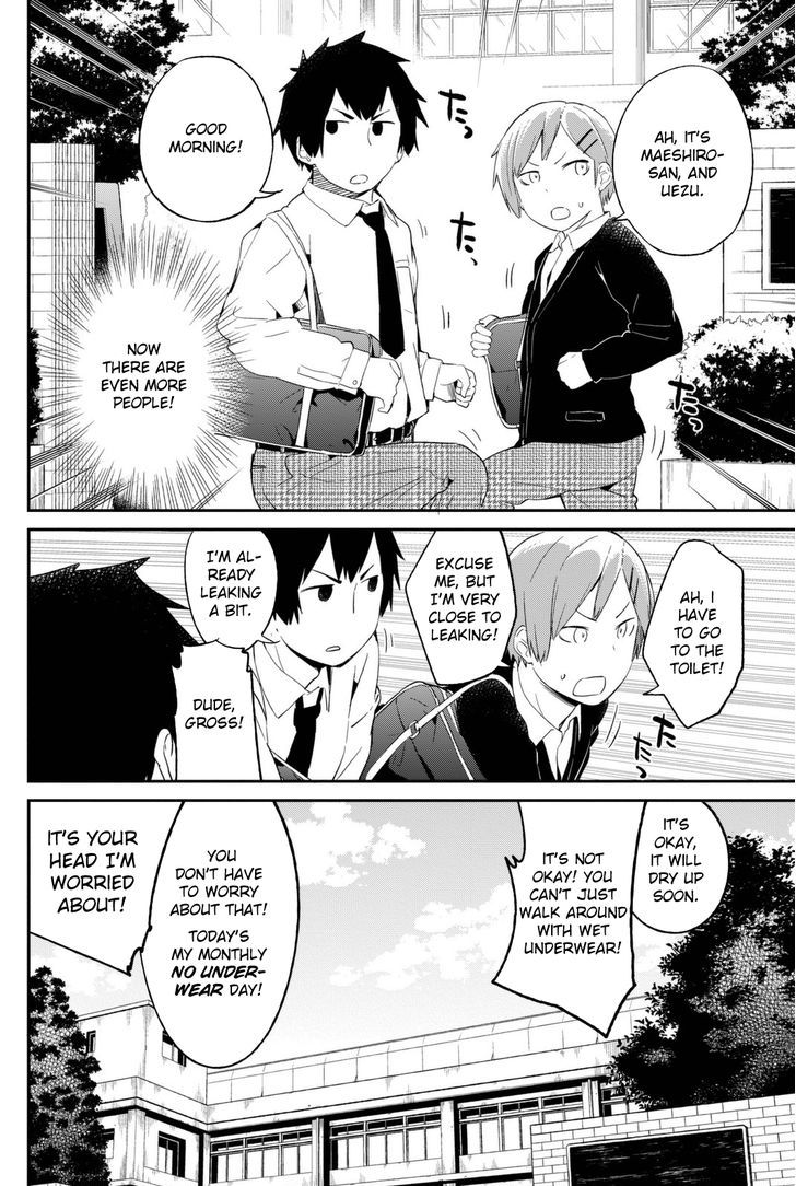 Dansan Joshi Chapter 8 page 4 - Chapter 8 : A Flower Bed In The Toilet!