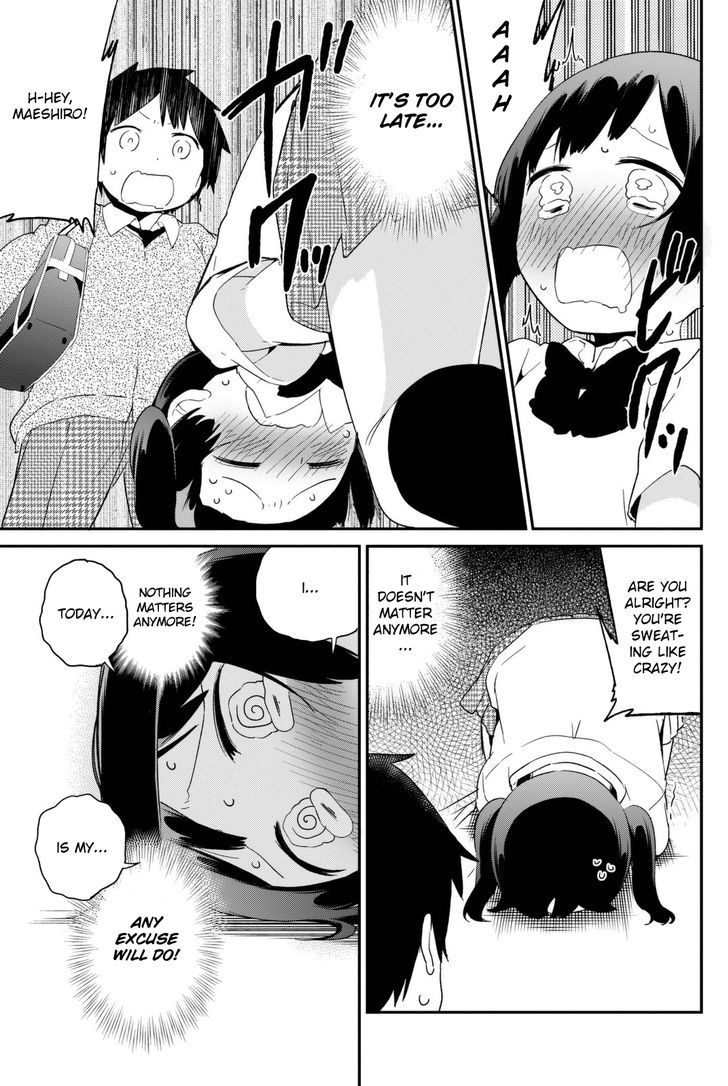 Dansan Joshi Chapter 8 page 7 - Chapter 8 : A Flower Bed In The Toilet!