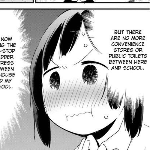 Dansan Joshi Chapter 8 : A Flower Bed In The Toilet! cover