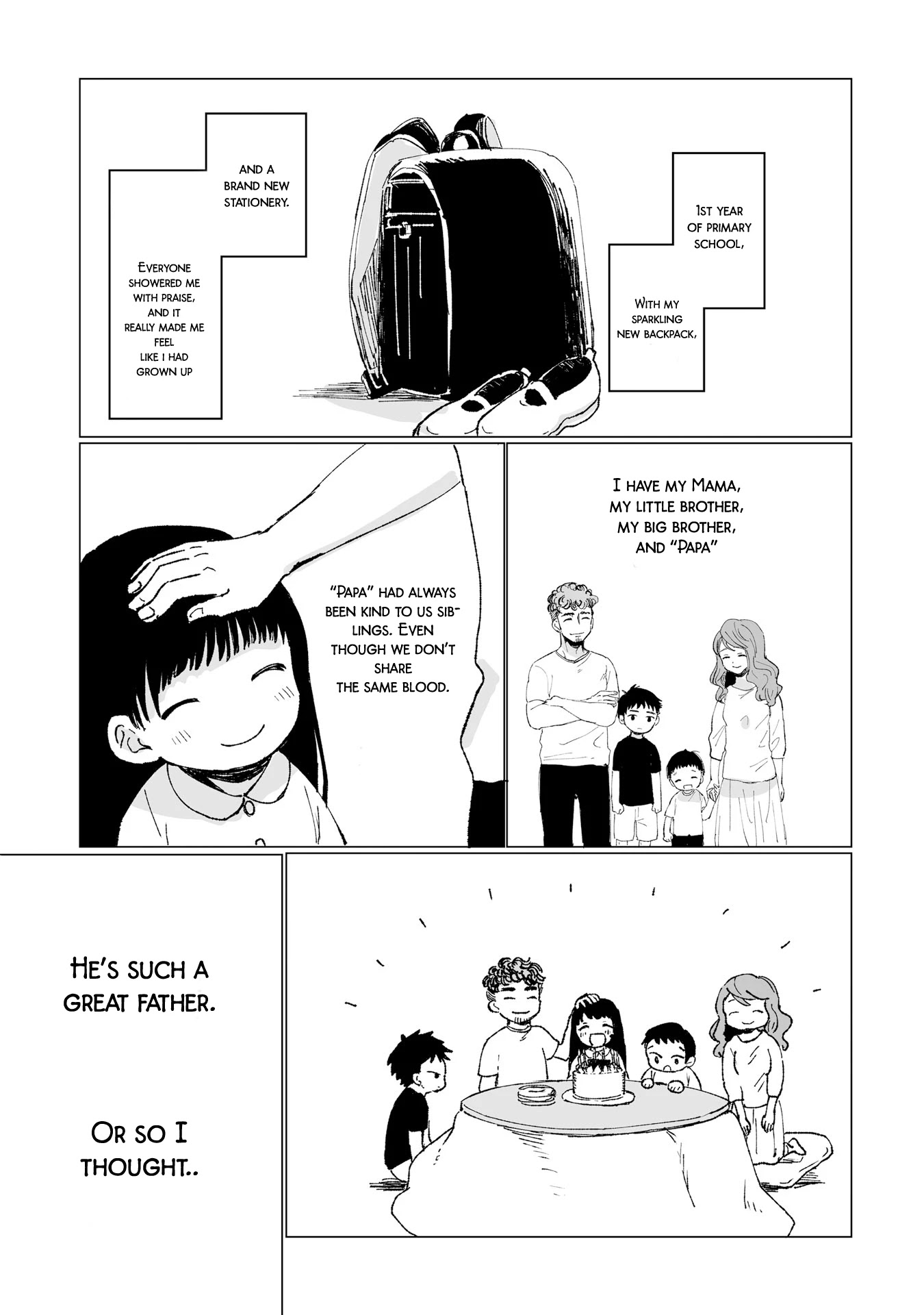 Dansei Kyoufushou datta Watashi ga AV Jouyu ni Naru made no Hanashi Chapter 1 page 9 - Chapter 1: Papa