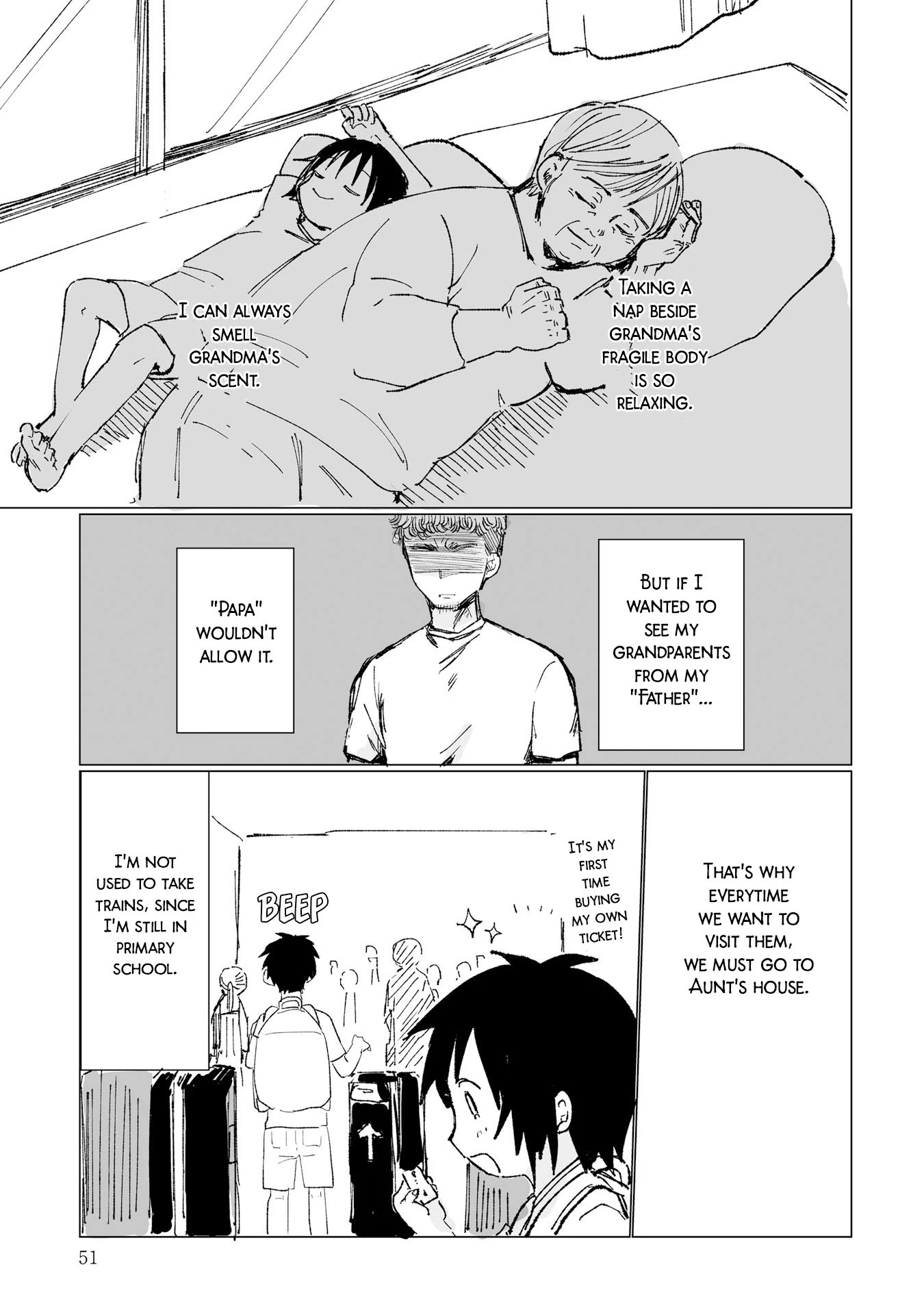 Dansei Kyoufushou datta Watashi ga AV Jouyu ni Naru made no Hanashi Chapter 2 page 4 - Chapter 2: Grandma