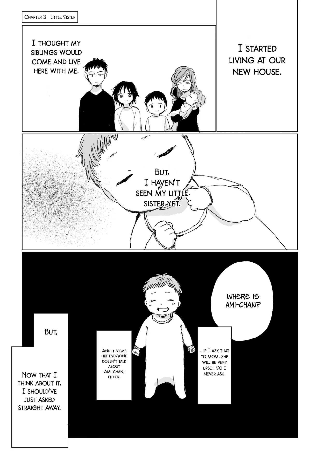 Dansei Kyoufushou datta Watashi ga AV Jouyu ni Naru made no Hanashi Chapter 3 page 1 - Chapter 3: Little Sister