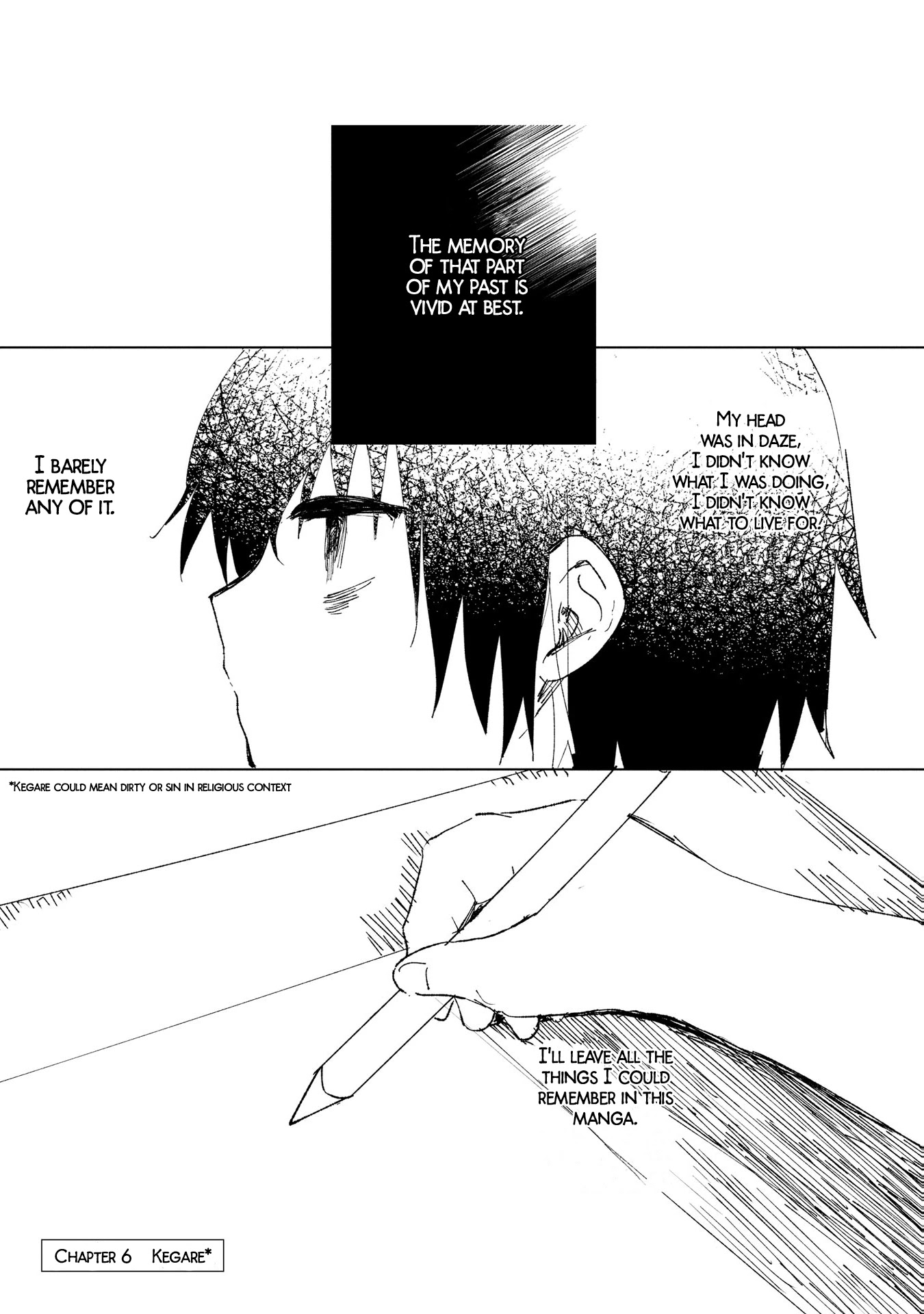 Dansei Kyoufushou datta Watashi ga AV Jouyu ni Naru made no Hanashi Chapter 6 page 1 - Chapter 6: Kegare