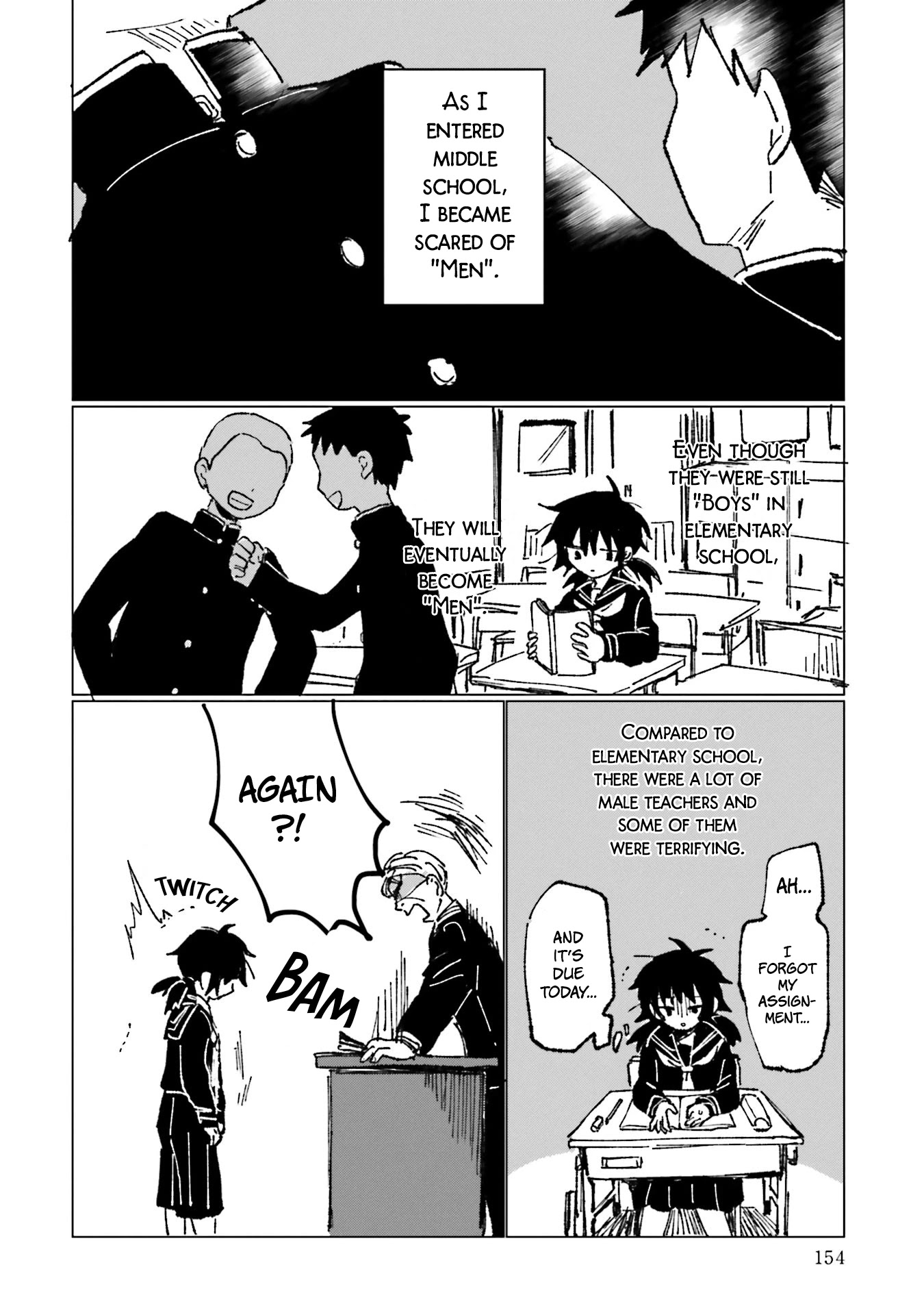 Dansei Kyoufushou datta Watashi ga AV Jouyu ni Naru made no Hanashi Chapter 7 page 4 - Chapter 7: Death Wish