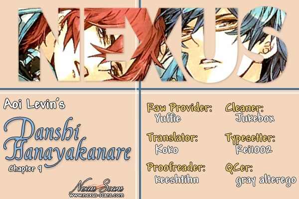 Danshi Hanayakanare Chapter 9 page 1 - Chapter 9
