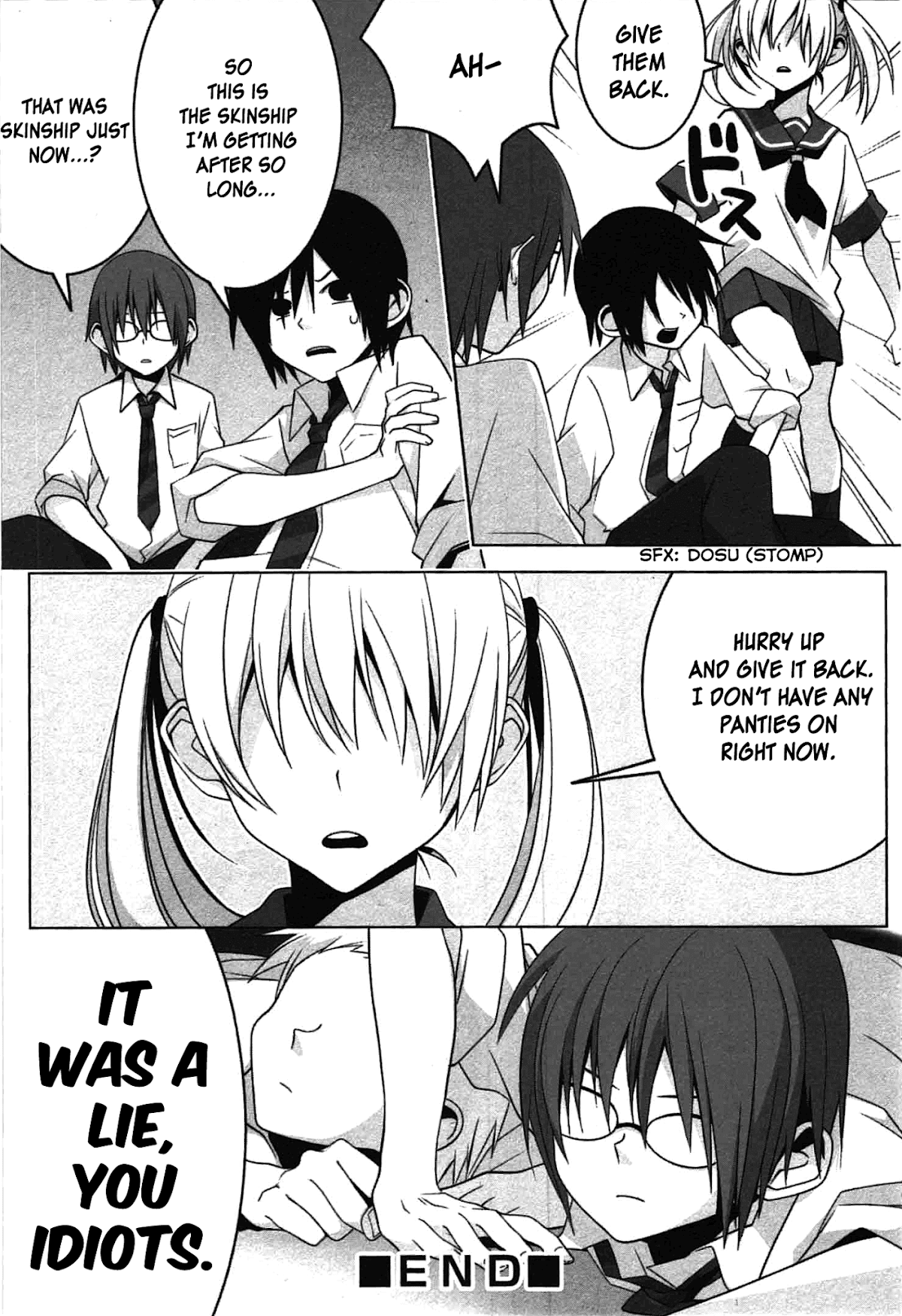 Danshi Koukousei no Nichijou Anthology Chapter 1.2 page 7 - Chapter 1 v2 : Highschool Boys and Skinship [HERO]