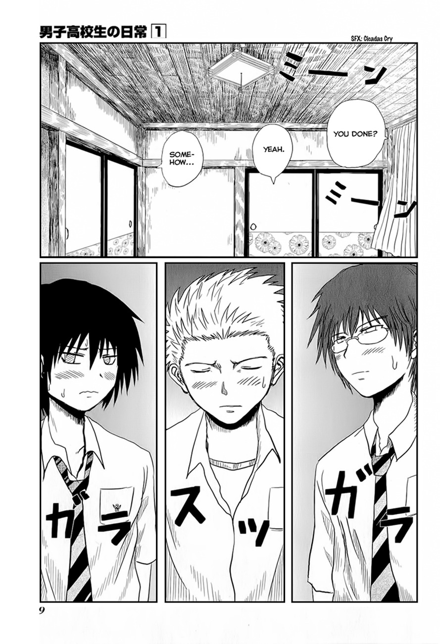 Danshi Koukousei no Nichijou Chapter 1 page 15 - Chapter 1: High School Boys And Skirts