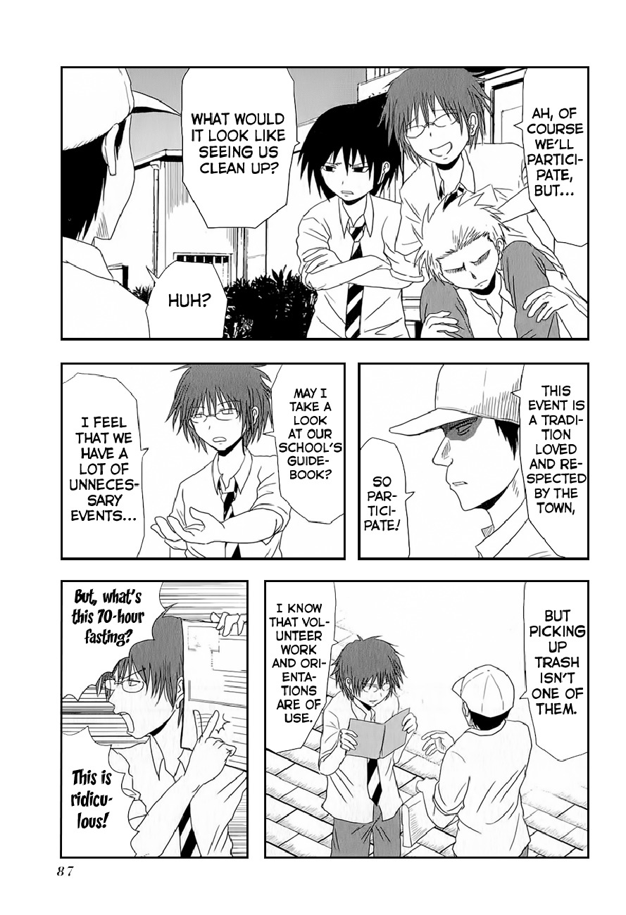 Danshi Koukousei no Nichijou Chapter 10 page 3 - Chapter 10: High School Boys And Traditional Events