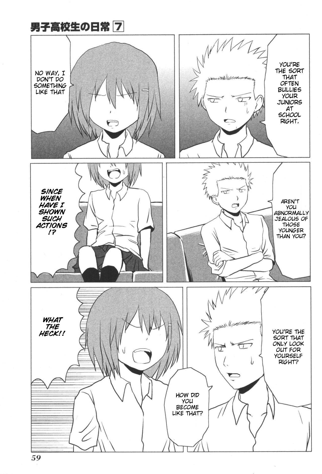 Danshi Koukousei no Nichijou Chapter 101 page 5 - Chapter 101: Highschool Boys And The Worst