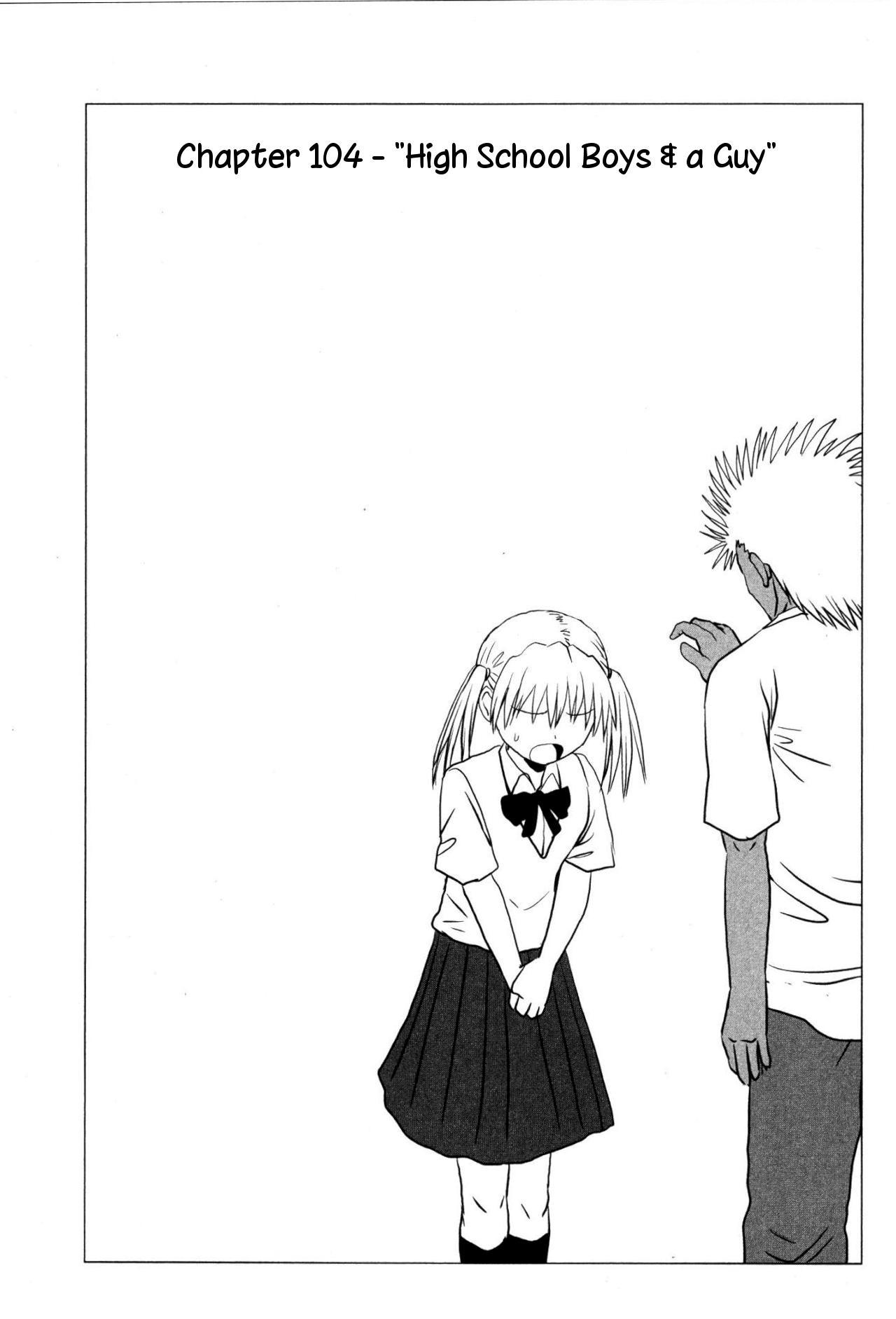 Danshi Koukousei no Nichijou Chapter 104 page 1 - Chapter 104: Highschool Boys And A Guy