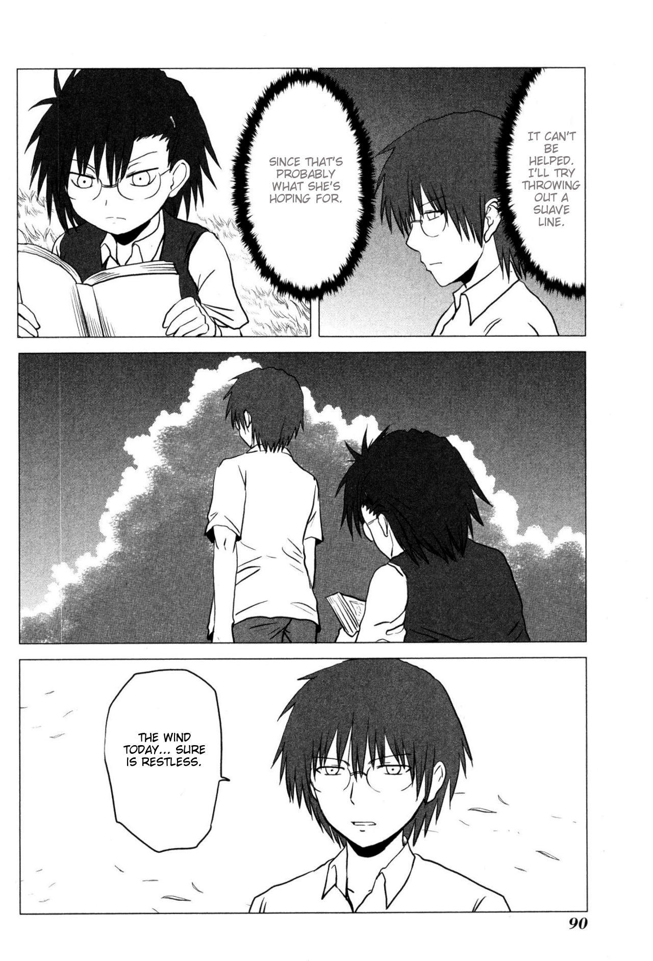 Danshi Koukousei no Nichijou Chapter 105 page 4 - Chapter 105: Highschool Boys And The Wind