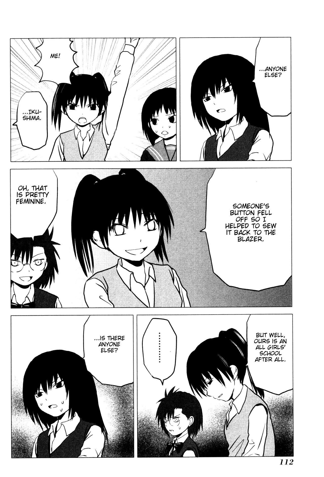 Danshi Koukousei no Nichijou Chapter 107.19 page 3 - Chapter 107.19: High School Girls Are Funky - Pointless