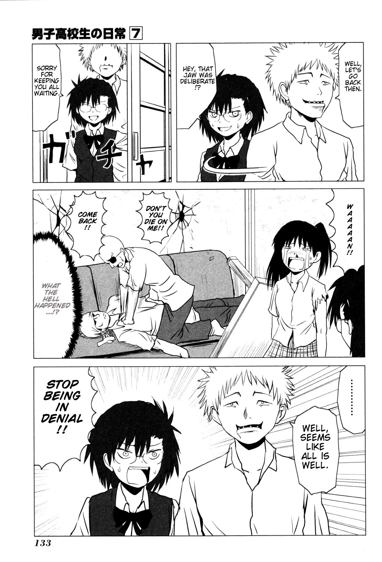 Danshi Koukousei no Nichijou Chapter 107.24 page 4 - Chapter 107.24: High School Girls Are Funky - 10