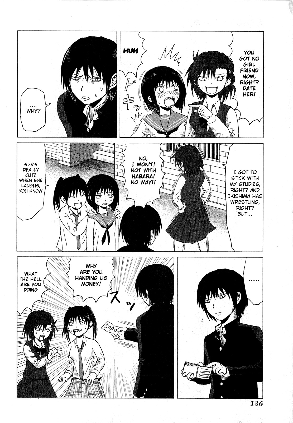 Danshi Koukousei no Nichijou Chapter 15.4 page 6 - Chapter 15.4: Extra - High School Girls Are Funky - Resentment