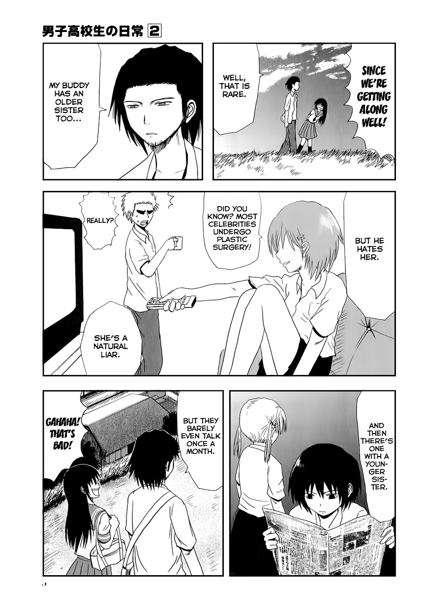 Danshi Koukousei no Nichijou Chapter 16 page 9 - Chapter 16: High School Boys And Childhood