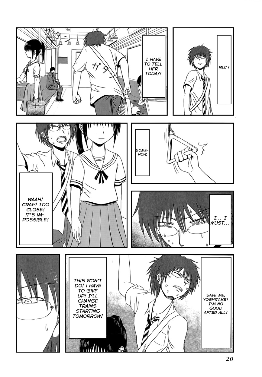Danshi Koukousei no Nichijou Chapter 18 page 8 - Chapter 18: High School Boys And The Train To School