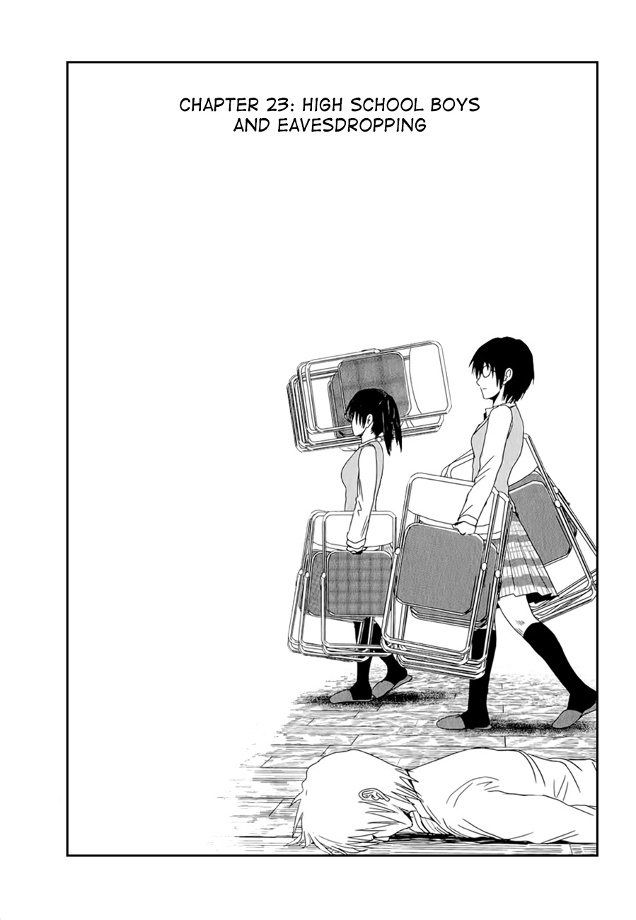 Danshi Koukousei no Nichijou Chapter 23 page 3 - Chapter 23: High School Boys And Eavesdropping