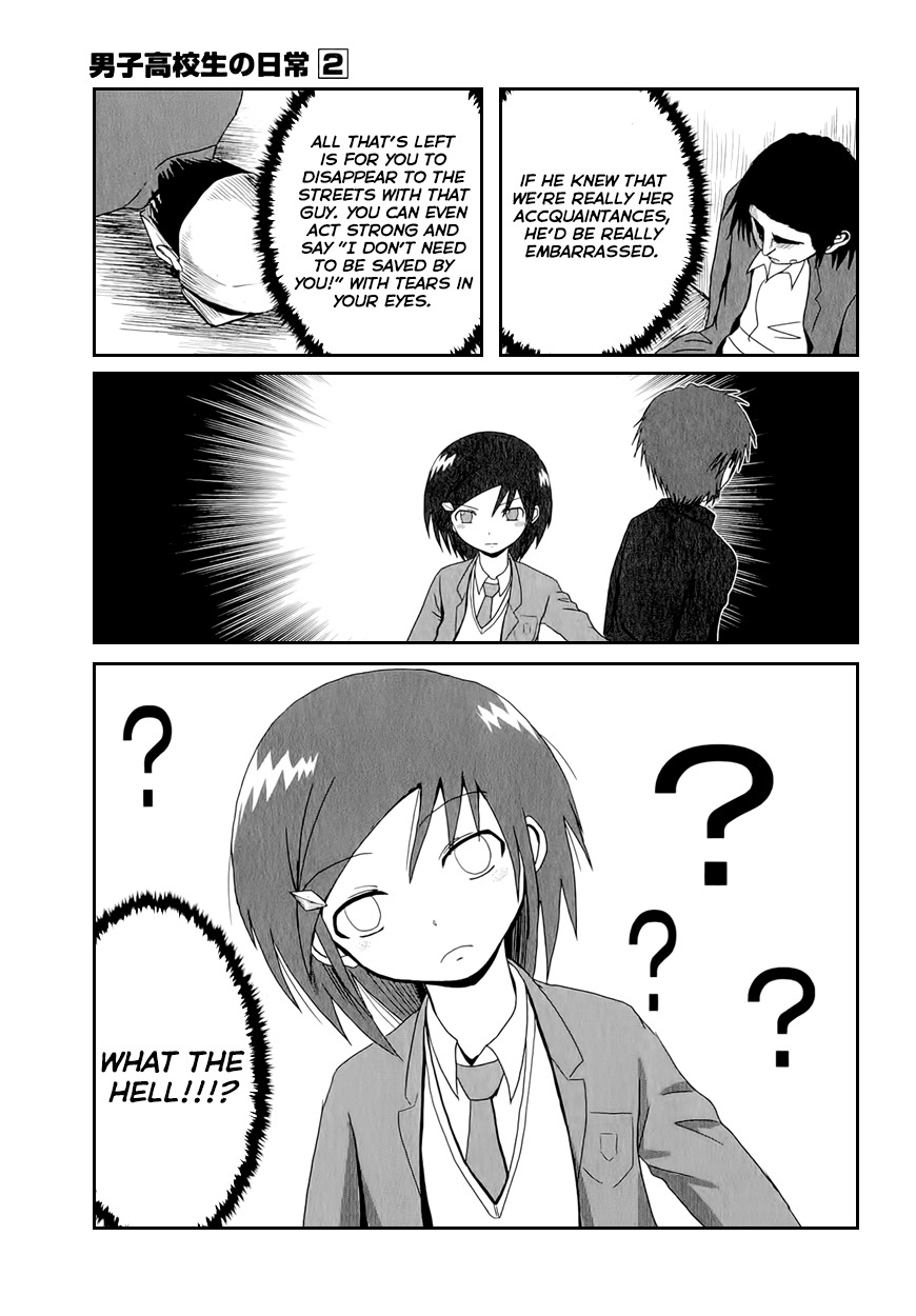 Danshi Koukousei no Nichijou Chapter 26 page 9 - Chapter 26: High School Boys And The Savior