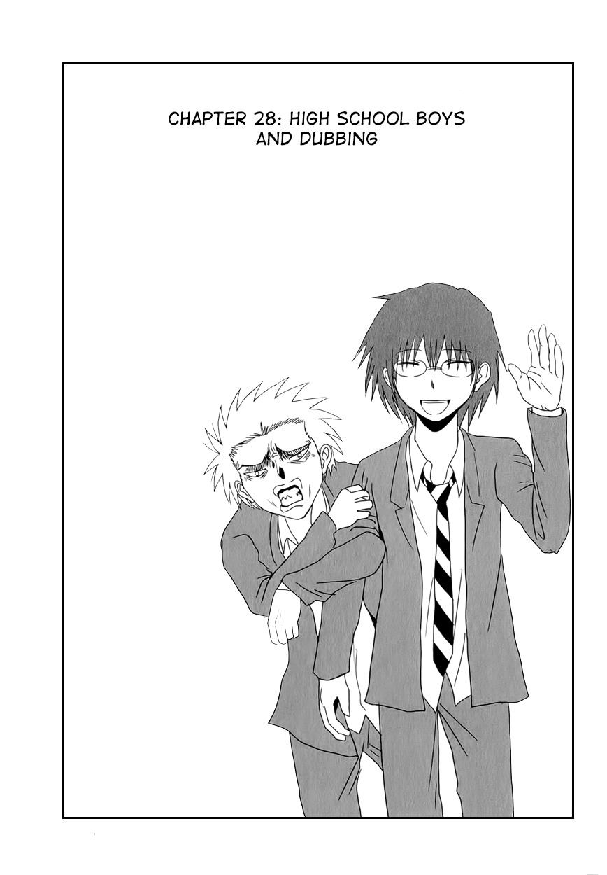 Danshi Koukousei no Nichijou Chapter 28 page 3 - Chapter 28: High School Boys And Dubbing