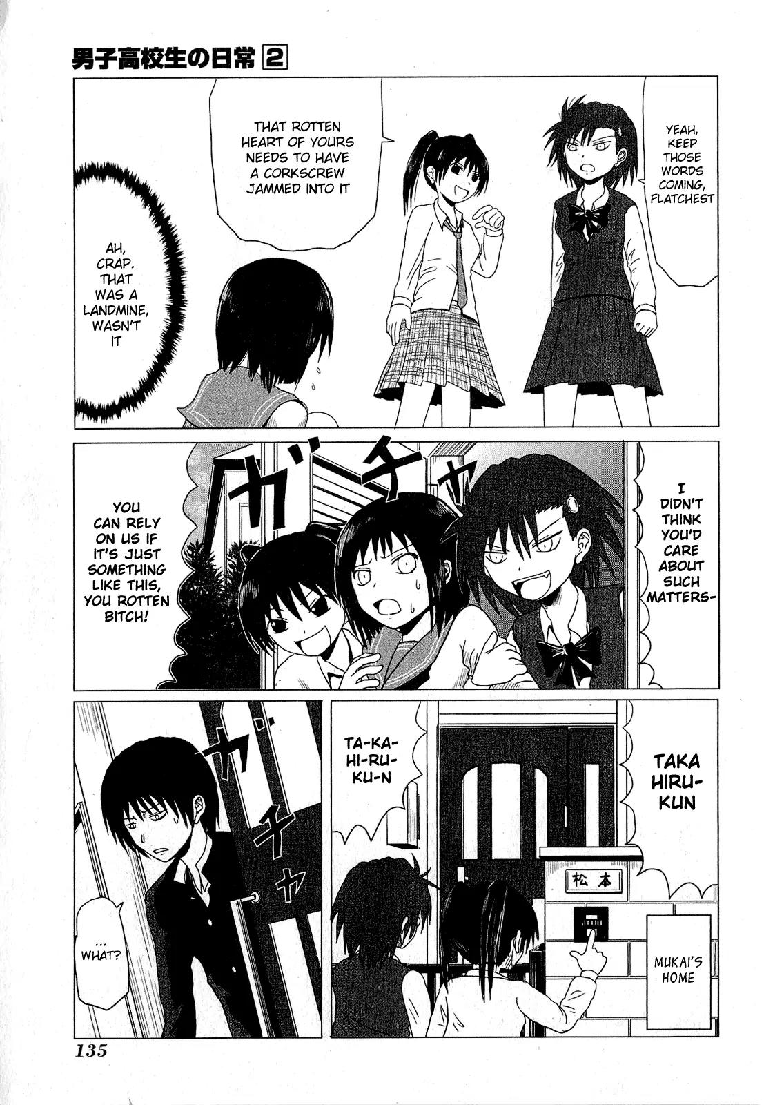Danshi Koukousei no Nichijou Chapter 32.2 page 2 - Chapter 32.2: High School Girls are Funky: 5 - Past