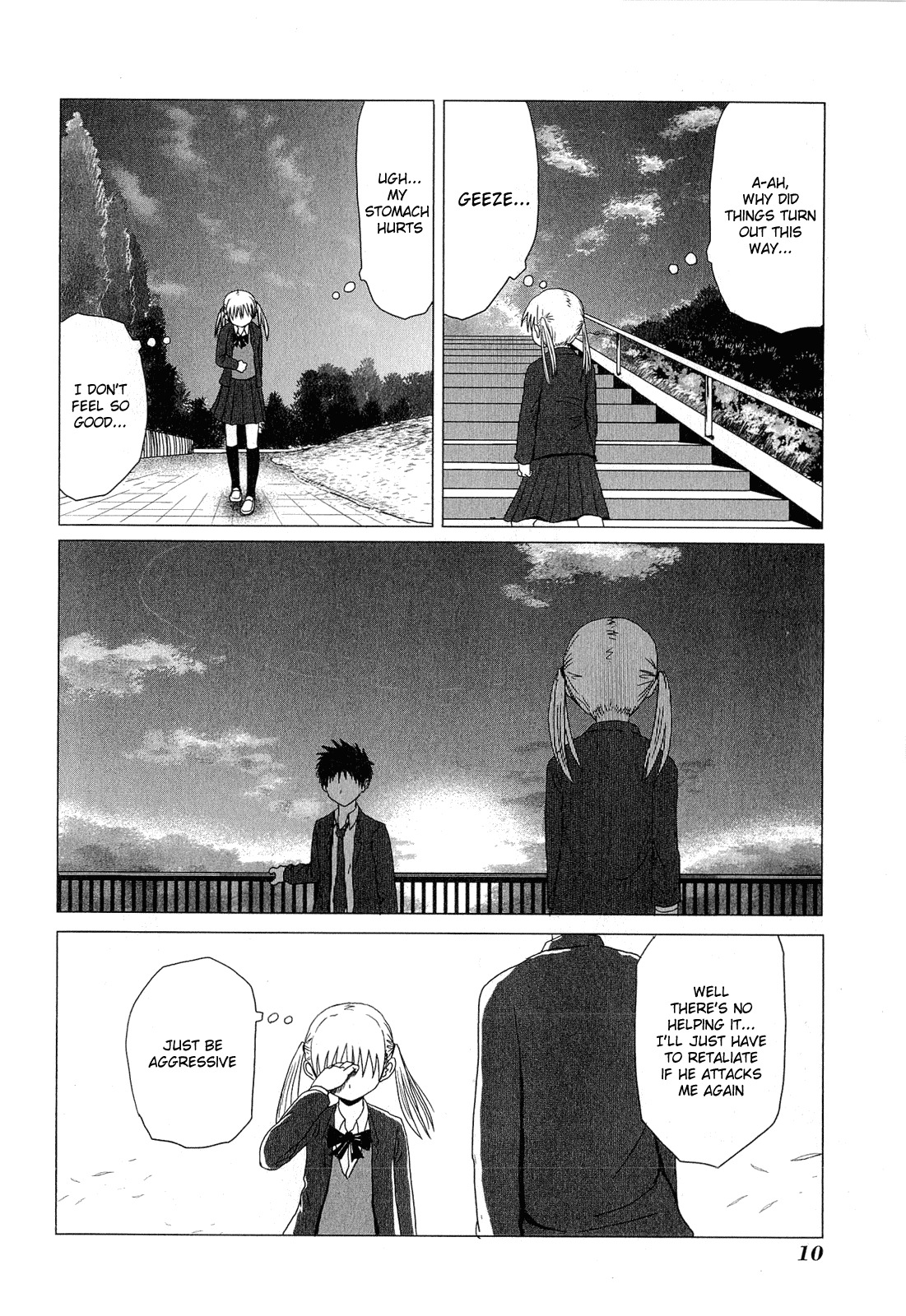 Danshi Koukousei no Nichijou Chapter 33 page 10 - Chapter 33: High School Boys And Little Sis's Worry