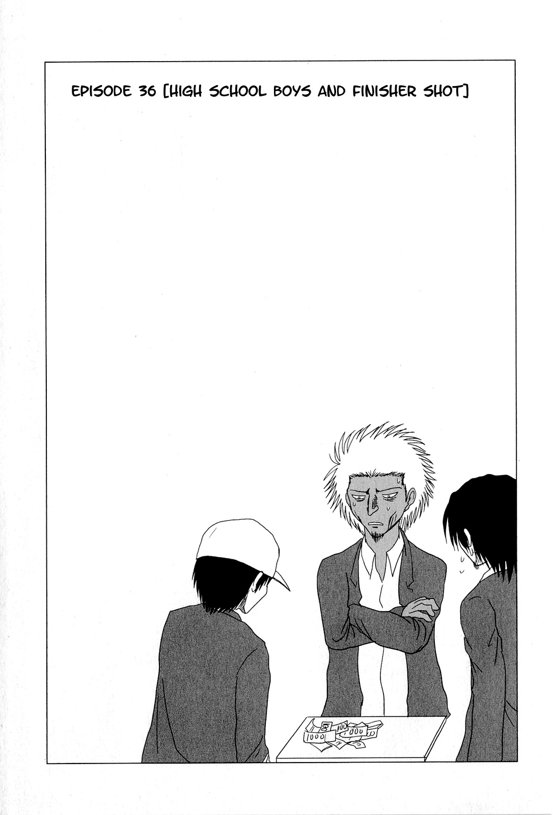 Danshi Koukousei no Nichijou Chapter 36 page 1 - Chapter 36: High School Boys And Finisher Shot