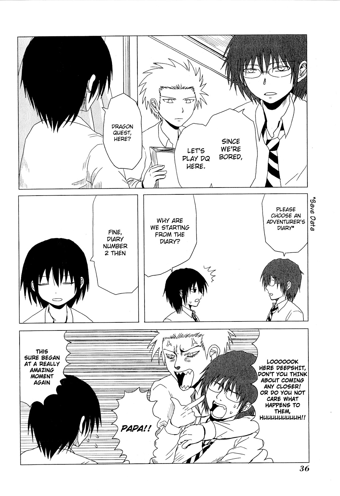 Danshi Koukousei no Nichijou Chapter 37 page 2 - Chapter 37: High School Boys And Indoor Adventure 1