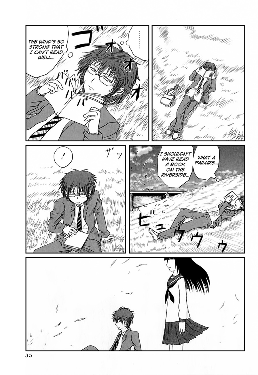 Danshi Koukousei no Nichijou Chapter 4 page 3 - Chapter 4: High School Boys And The Literary Girl