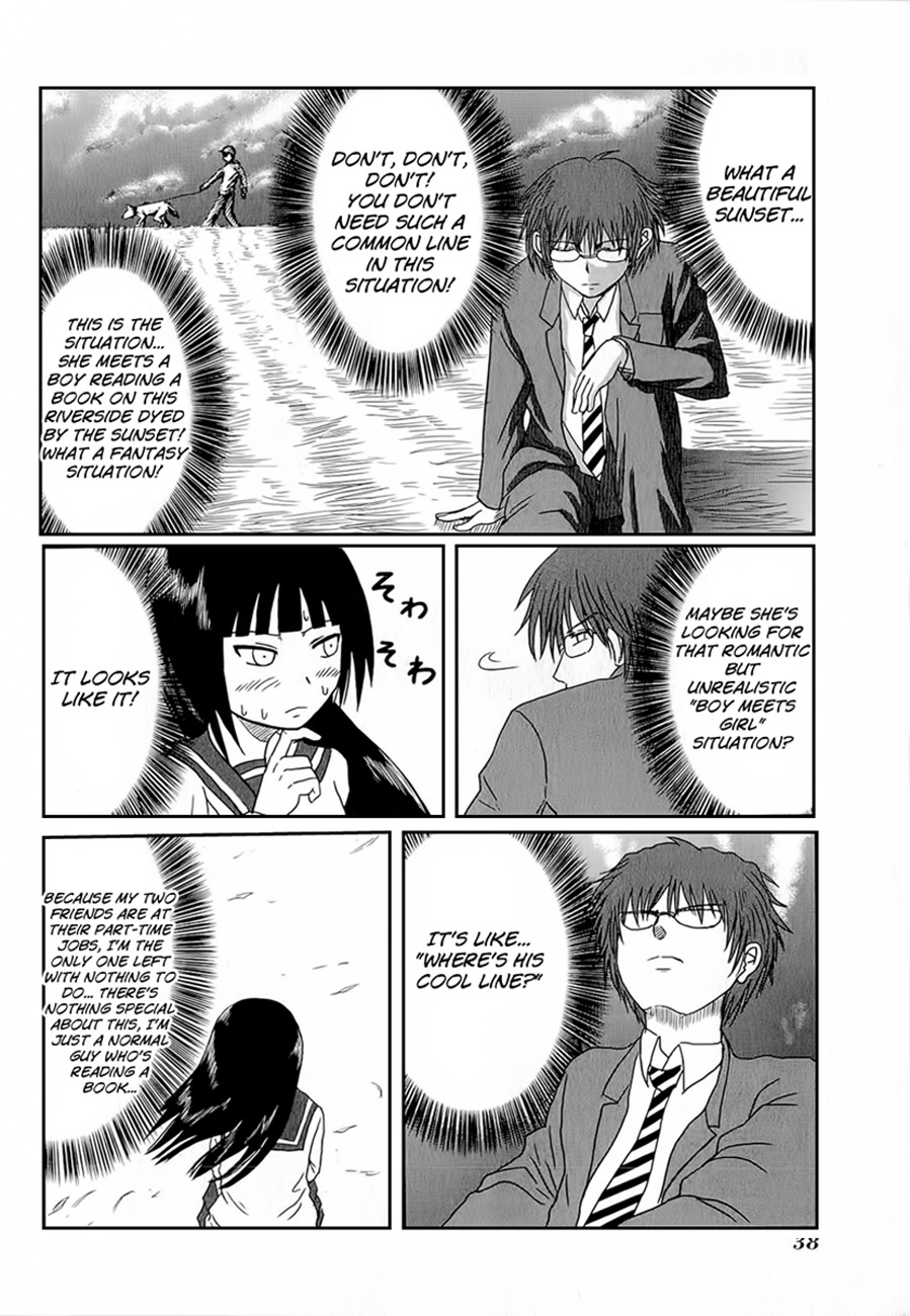 Danshi Koukousei no Nichijou Chapter 4 page 6 - Chapter 4: High School Boys And The Literary Girl