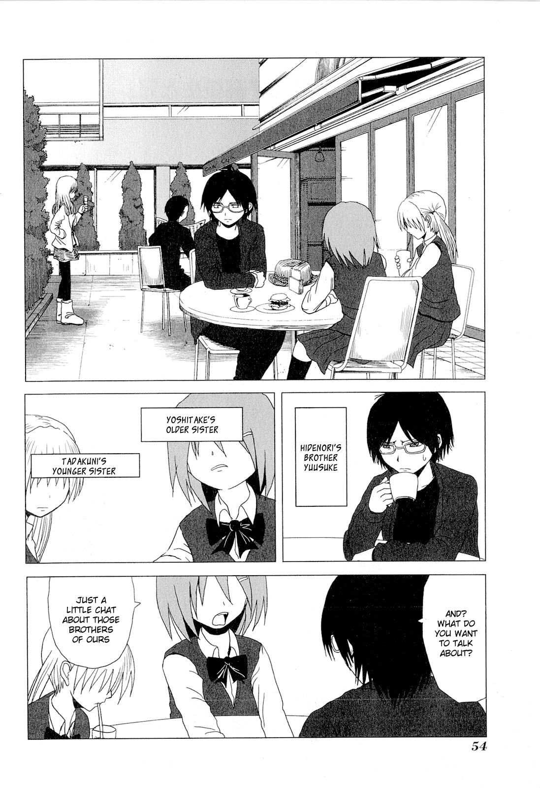Danshi Koukousei no Nichijou Chapter 40 page 2 - Chapter 40: High School Boys And Big Brother