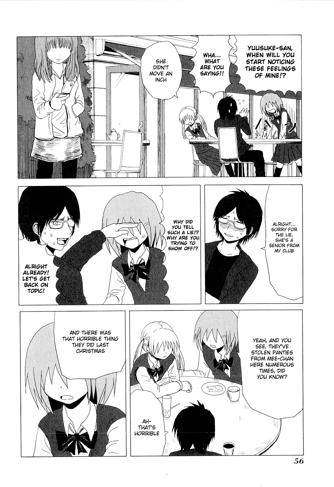 Danshi Koukousei no Nichijou Chapter 40 page 4 - Chapter 40: High School Boys And Big Brother