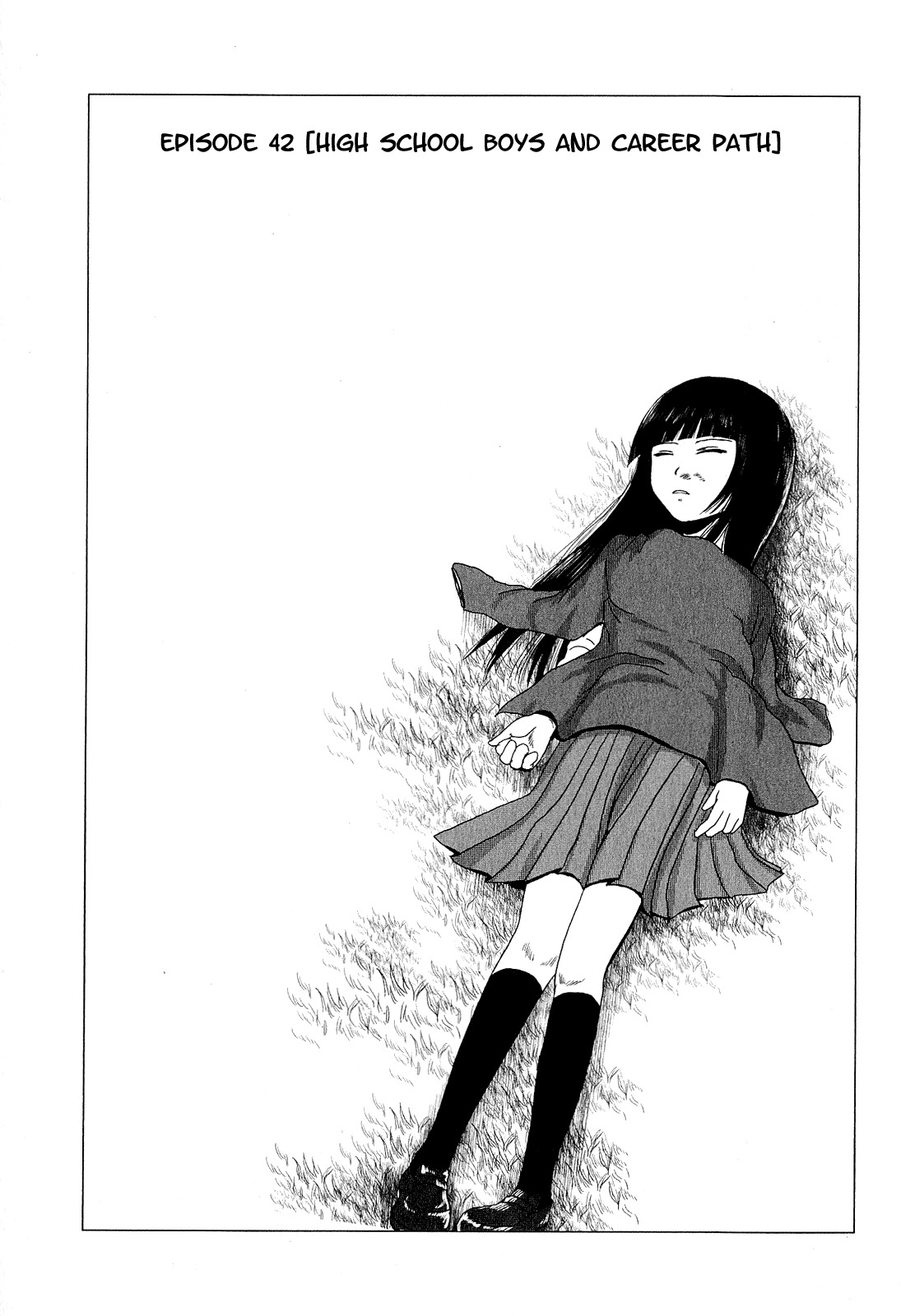 Danshi Koukousei no Nichijou Chapter 42 page 1 - Chapter 42: High School Boys And Career Path