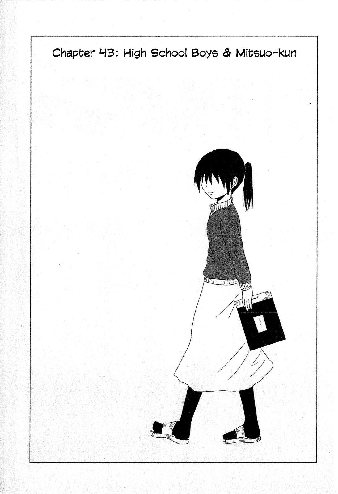 Danshi Koukousei no Nichijou Chapter 43 page 1 - Chapter 43: High School Boys And Mitsuo-kun
