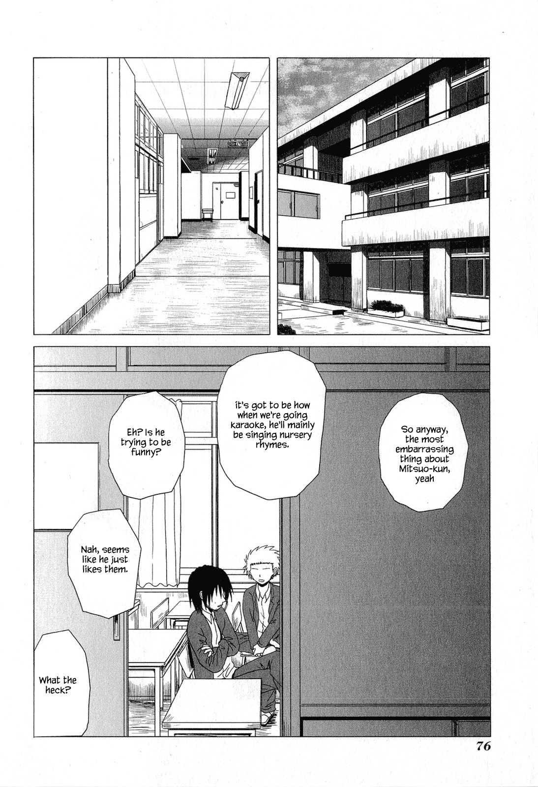 Danshi Koukousei no Nichijou Chapter 43 page 2 - Chapter 43: High School Boys And Mitsuo-kun