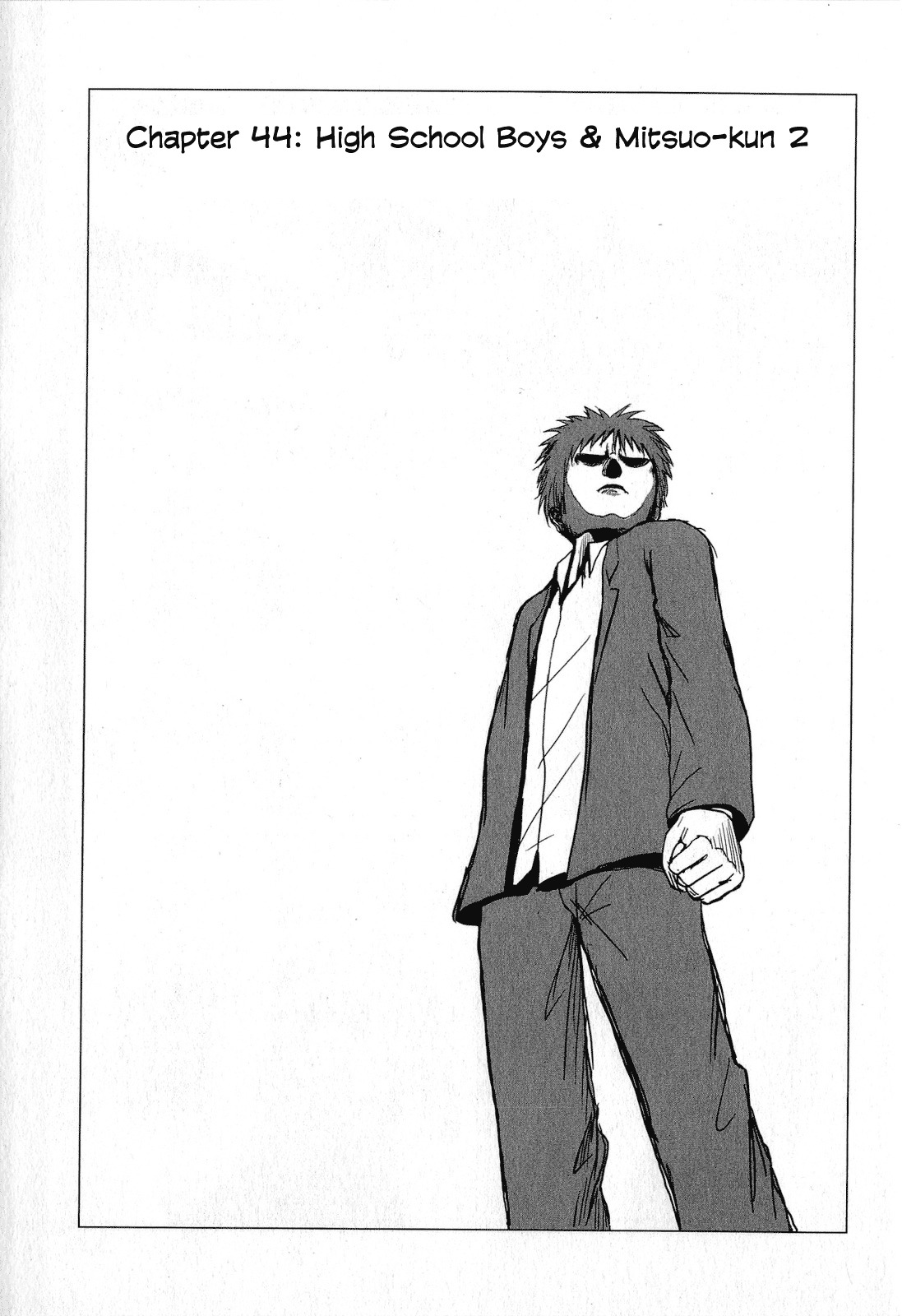 Danshi Koukousei no Nichijou Chapter 44 page 1 - Chapter 44: High School Boys And Mitsuo-kun 2