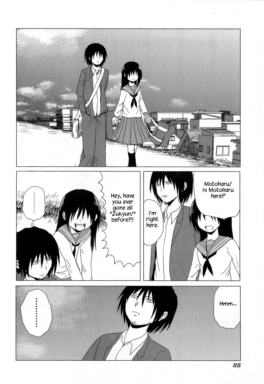 Danshi Koukousei no Nichijou Chapter 45 page 2 - Chapter 45: High School Boys And Motoharu's Elder Sister