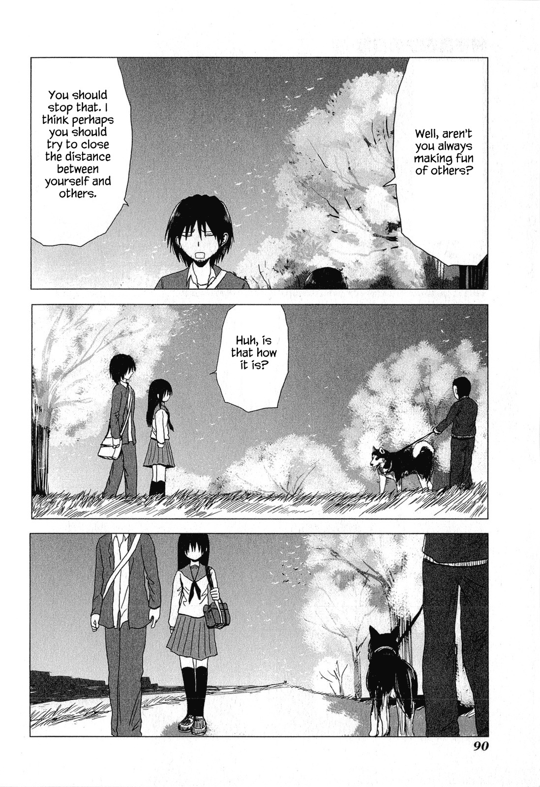 Danshi Koukousei no Nichijou Chapter 45 page 4 - Chapter 45: High School Boys And Motoharu's Elder Sister