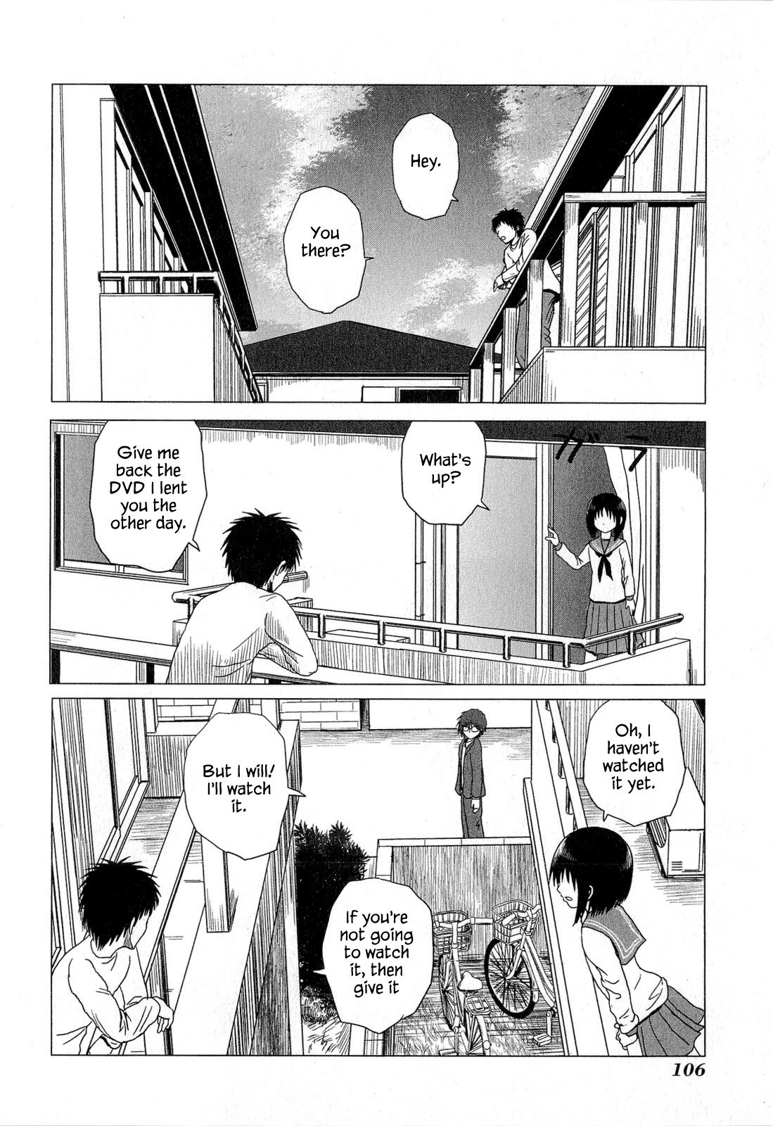 Danshi Koukousei no Nichijou Chapter 48 page 2 - Chapter 48: High School Boys And Balconies