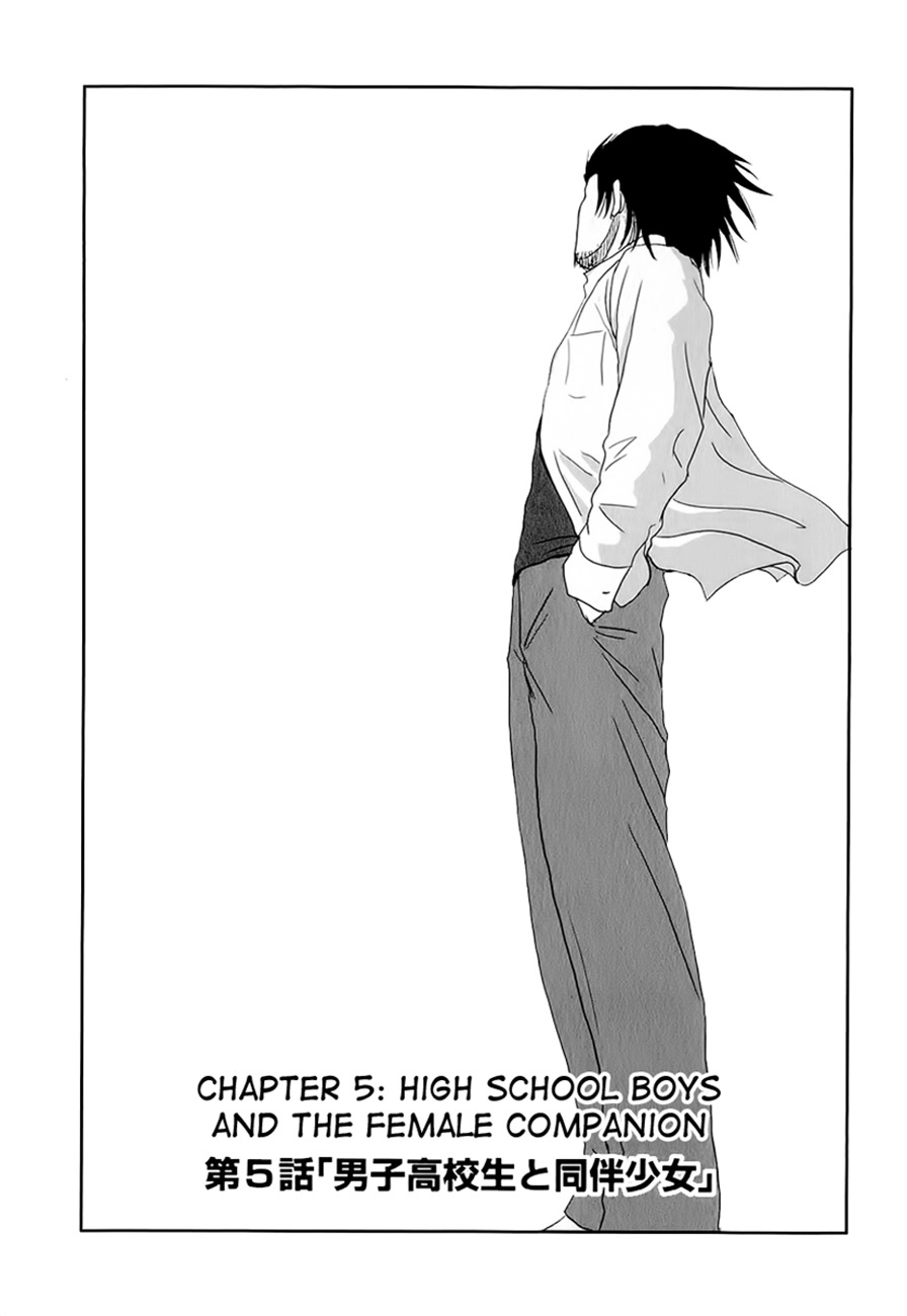 Danshi Koukousei no Nichijou Chapter 5 page 1 - Chapter 5: High School Boys And The Female Companion