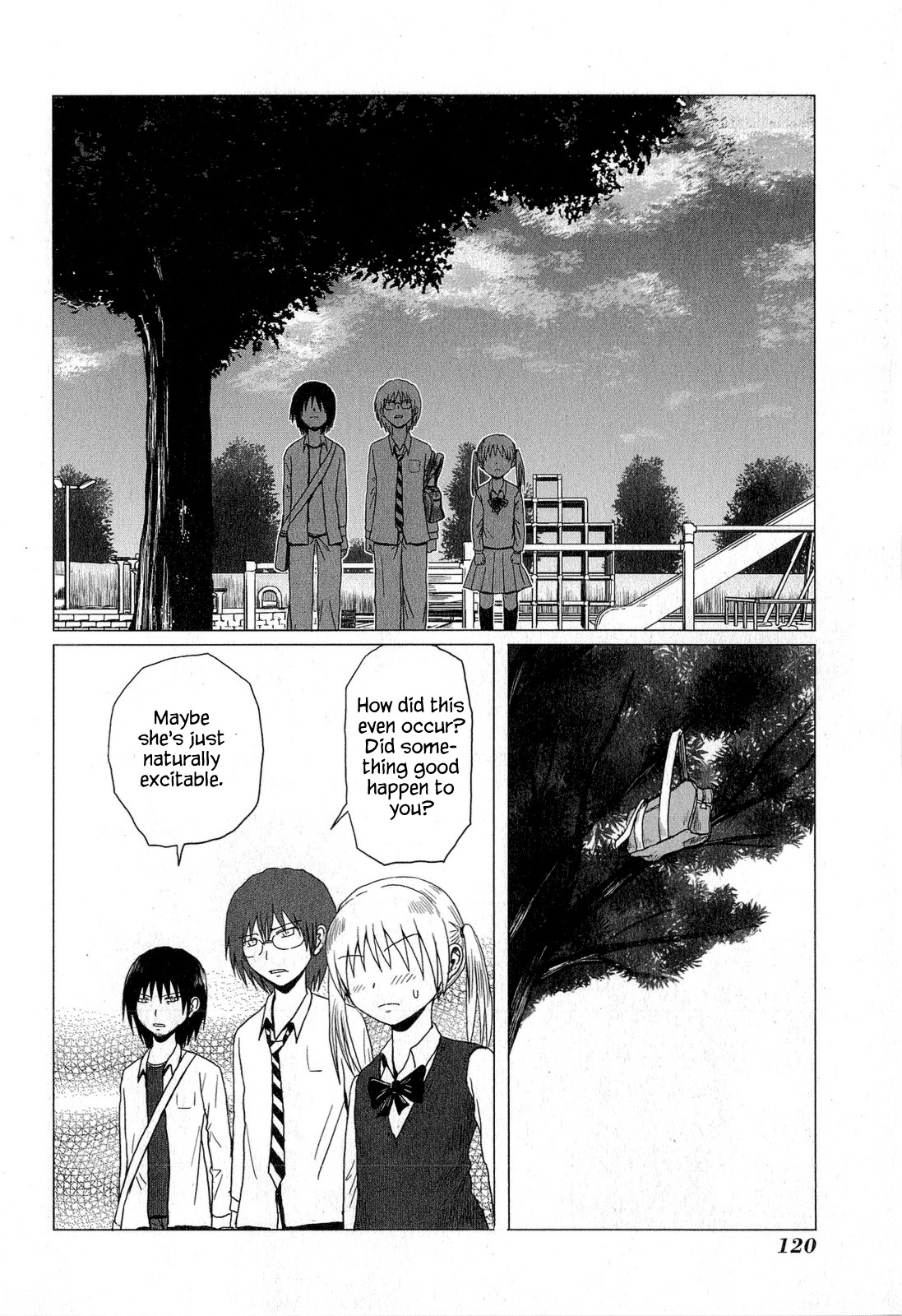 Danshi Koukousei no Nichijou Chapter 50 page 2 - Chapter 50: High School Boys And Tower