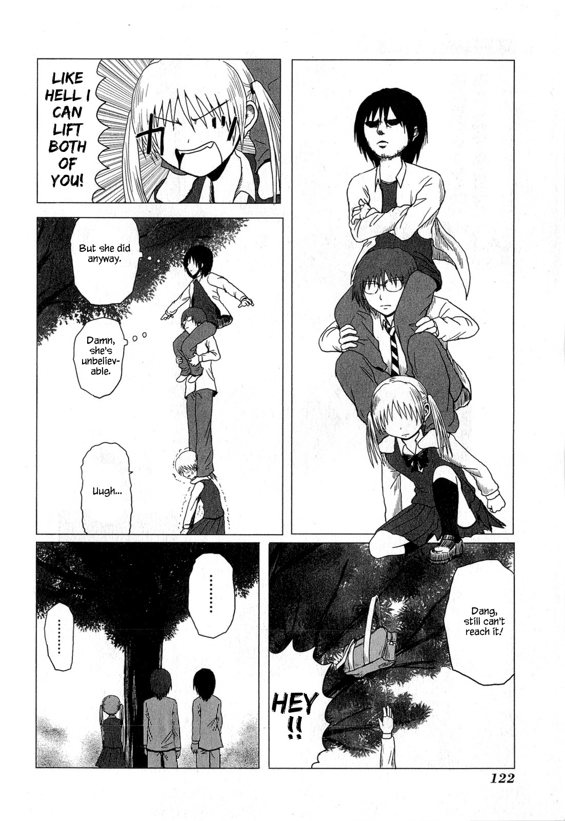 Danshi Koukousei no Nichijou Chapter 50 page 4 - Chapter 50: High School Boys And Tower