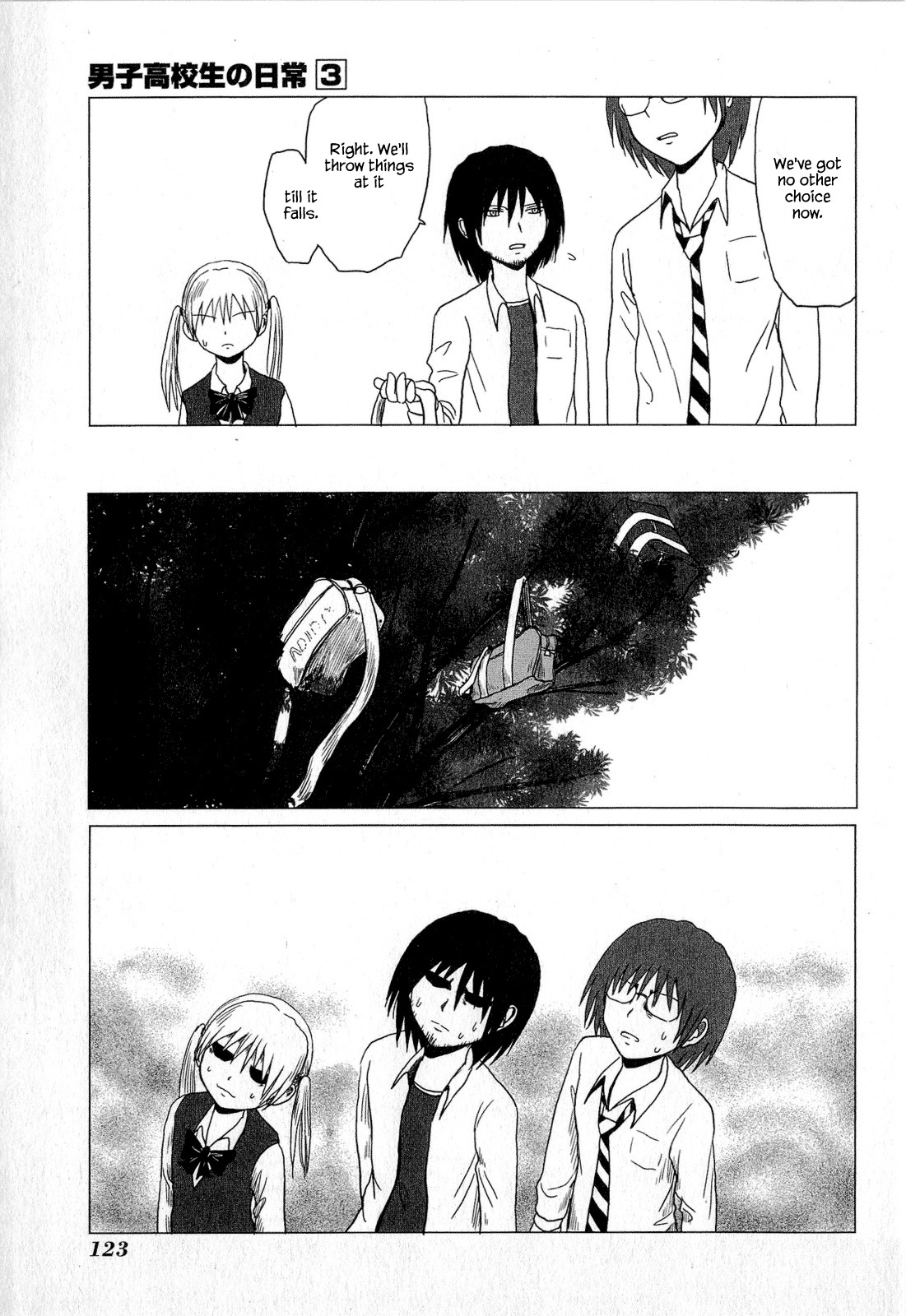 Danshi Koukousei no Nichijou Chapter 50 page 5 - Chapter 50: High School Boys And Tower