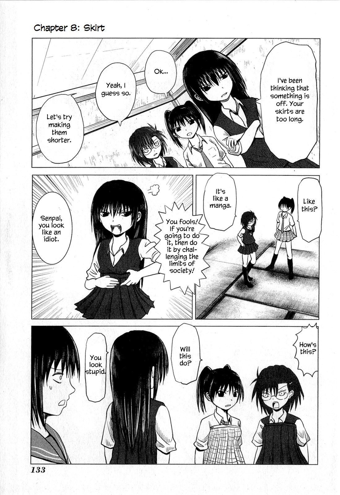 Danshi Koukousei no Nichijou Chapter 51 page 9 - Chapter 51: High School Boys And a Cake